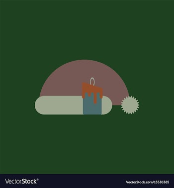 Santa hat santa hat and candle vector image