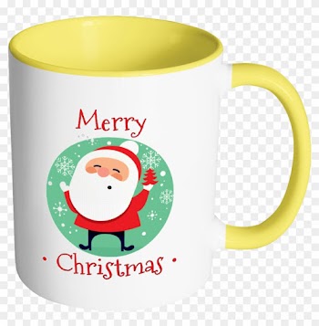 Santa Merry Christmas Ceramic Mug 11 Oz With Color - Mug