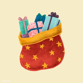Santa sack and Christmas presents illustratio.. | Free stock vector - 488795