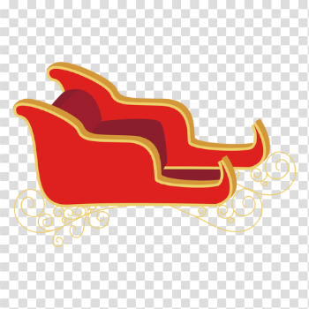 Santa sleigh PNG images free download