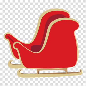 Santa sleigh - Transparent PNG & SVG vector