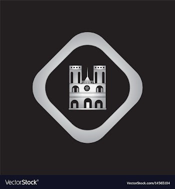 Santiago metropolitan cathedral chile vector image
