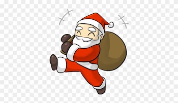 Sanya Clipart Jolly - Christmas Santa Cartoon Png