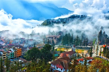 Sapa in the mist