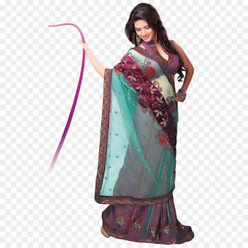 Sari Lehenga-style saree Designer Fashion in India - model 