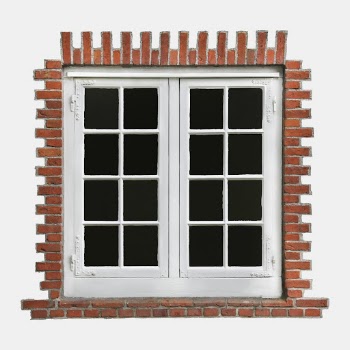 Sash window clipart, home exterior | Free PSD - rawpixel
