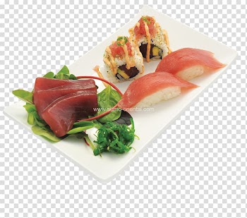 Sashimi Carpaccio Smoked salmon Crudo Prosciutto, Spicy Guacamole Day transparent background PNG clipart