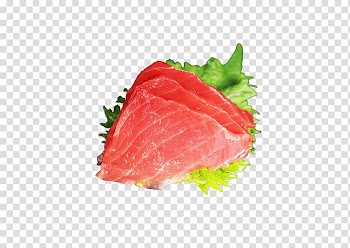 Sashimi Ham Tataki Japanese Cuisine Food, tuna transparent background PNG clipart