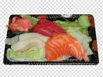 Sashimi Japanese Cuisine Smoked salmon Asian cuisine Sushi, sushi va sashimi transparent background PNG clipart