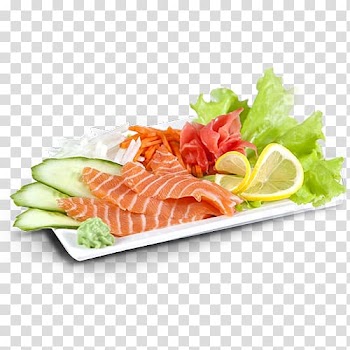 Sashimi Japanese Cuisine Sushi Makizushi Pizza, sashimi transparent background PNG clipart