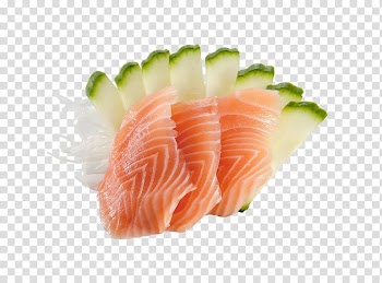 Sashimi Japanese Cuisine Sushi Smoked salmon Asian cuisine, sushi va sashimi transparent background PNG clipart