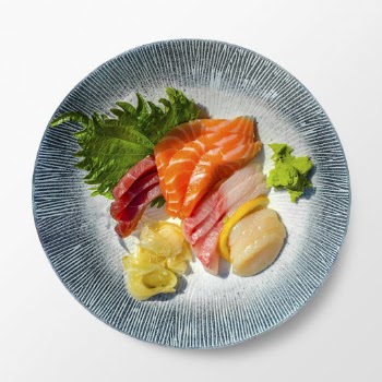 Sashimi on plate, food photography, | Free Photo - rawpixel
