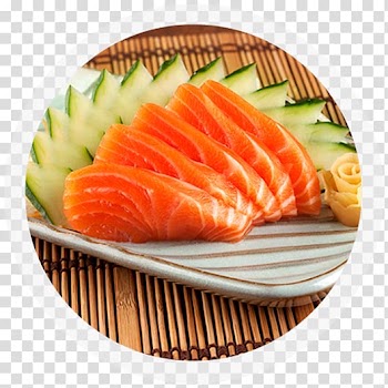 Sashimi Smoked salmon Sushi Japanese Cuisine Dish, sushi va sashimi transparent background PNG clipart