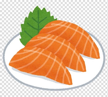 Sashimi Sushi Smoked salmon Chum salmon Food, salmon sashimi transparent background PNG clipart