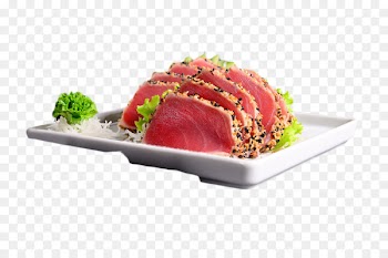 Sashimi Sushi Tataki Thunnus Seafood - Black pepper Tuna fish and fish 