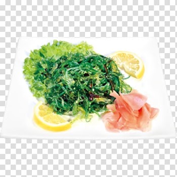 Sashimi Vegetarian cuisine Smoked salmon Leaf vegetable Recipe, salad transparent background PNG clipart