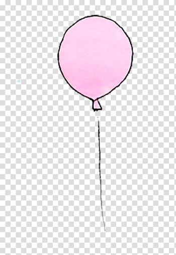 Sass, pink balloon transparent background PNG clipart