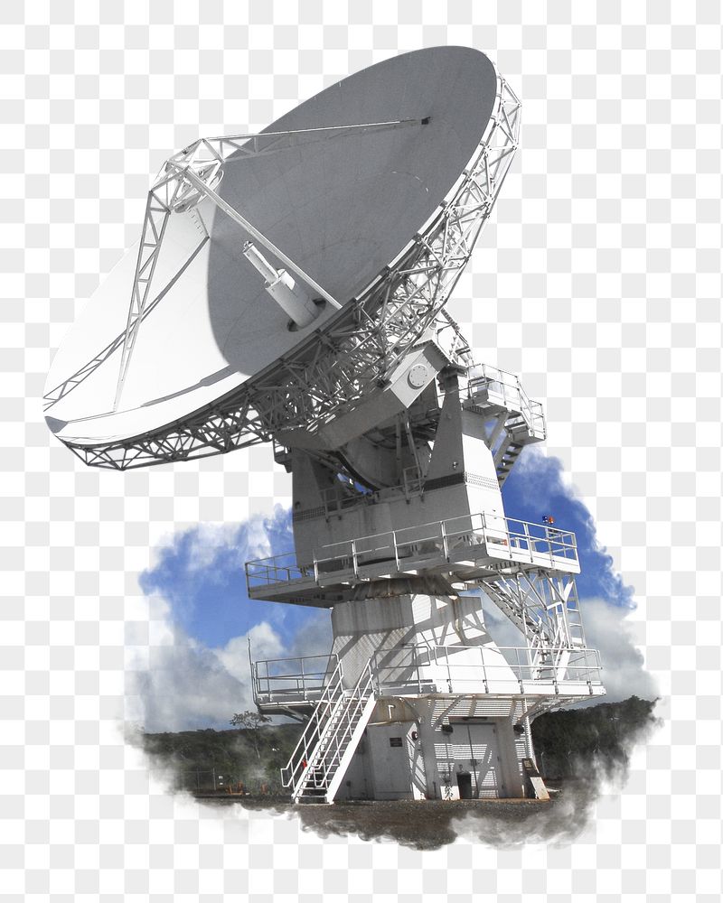 Satellite dish png sticker, transparent | Free PNG - rawpixel