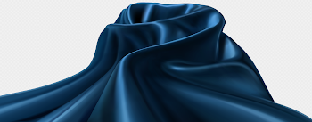 Satin Fabric Decoration Blue PNG Clip Art Image | Gallery ...