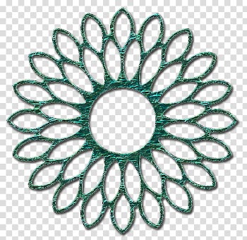 Satin Styles, green flower frame transparent background PNG clipart