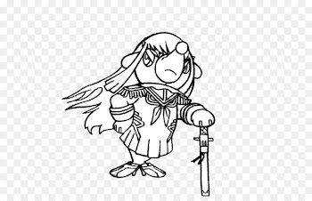 Satsuki Kiryuin Drawing Cartoon Illustration Clip art - aftermath badge 