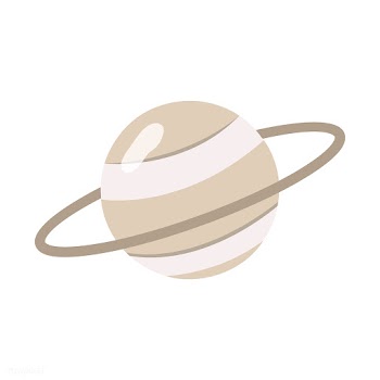 Saturn beige free | Free stock vector - 250092