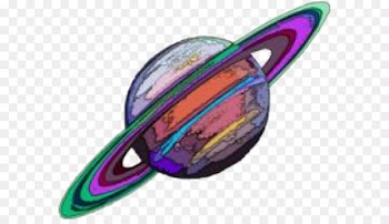 Saturn: The Ringed Planet Sticker Ring system - planet 