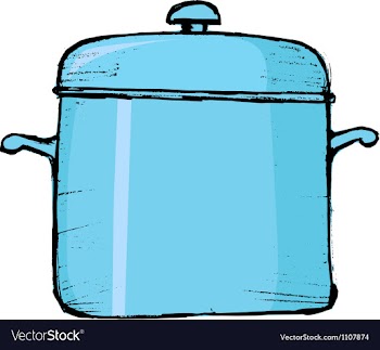 Saucepan vector image