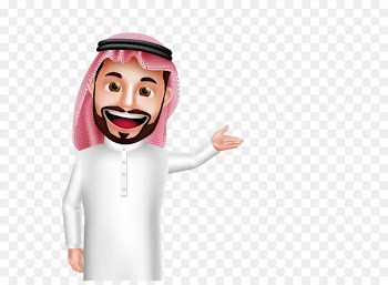 Saudi Arabia Arabs Clip art - Cartoon Arab welcome gestures 