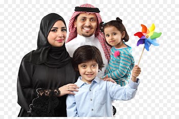 Saudi Arabia Family Arabs in Turkey Ibn Saud - happy family 