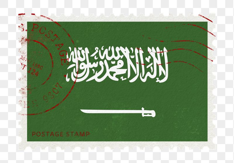 Saudi Arabia flag png post | Free PNG - rawpixel