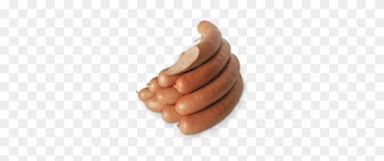 Sausage Is Manufactured In A Natural Coating, Represents - Knackwurst