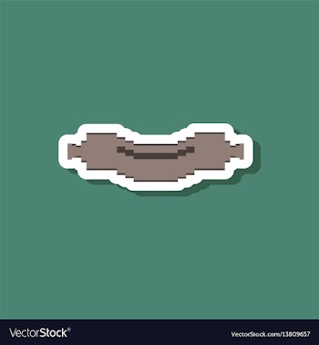 Sausage paper sticker on stylish background vector image