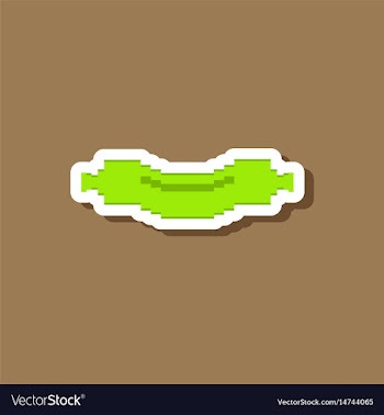 Sausage paper sticker on stylish background vector image
