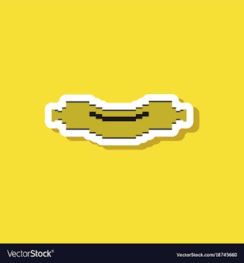 Sausage paper sticker on stylish background vector image