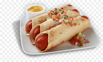 Sausage roll Hot dog Wrap Fast food - sandwiches 