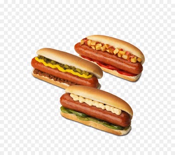 Sausage sandwich Hot dog Bratwurst Cheeseburger - Cooked Sausage Transparent Background 