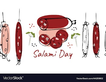 sausage seamless pattern