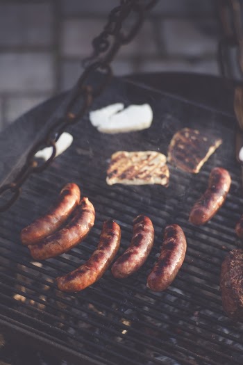 Sausages Grilling