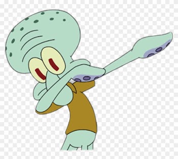 Savage Squidward Dance Dab Dank Funny Spongebob Squidwa - Squidward Dab