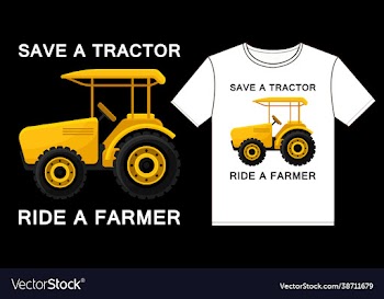 save a tractor ride a farmer