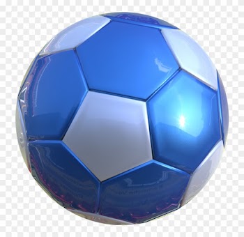 Save - Blue Soccer Ball Png