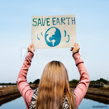 Save Earth Environment Protect Support Graphic