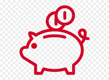 Save Money On Heating Bills - Save Money Line Icon