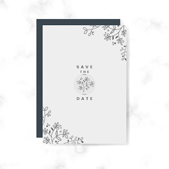 Save the date card vector | Free stock vector - 523441