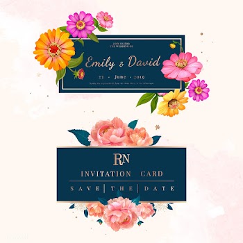 Save the date invite set | Free stock vector - 562829