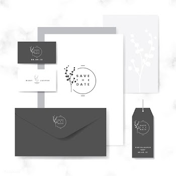 Save the date layout set vector | Free stock vector - 523429