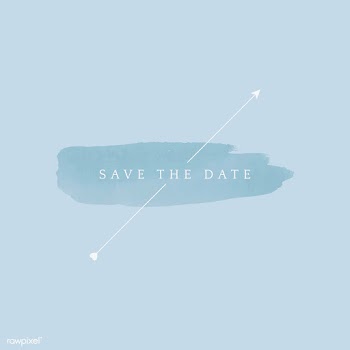 Save the date wedding badge vector | Free stock vector - 524374
