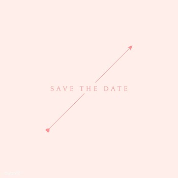 Save the date wedding badge vector | Free stock vector - 524391
