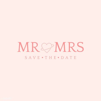Save the date wedding invitation badge design.. | Free stock vector - 524381